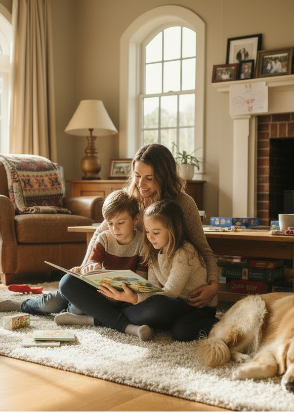 ummm mom and girl's legs look combined
